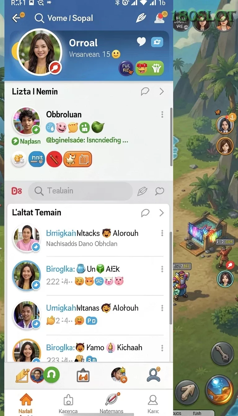 Cuplikan layar API303 — halaman utama