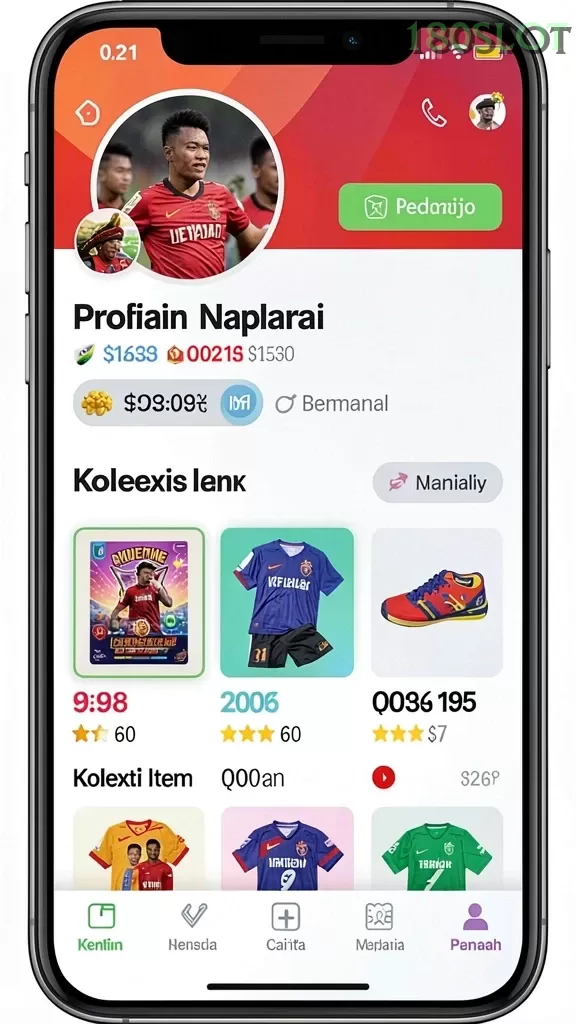 Cuplikan layar RP888 — menu navigasi